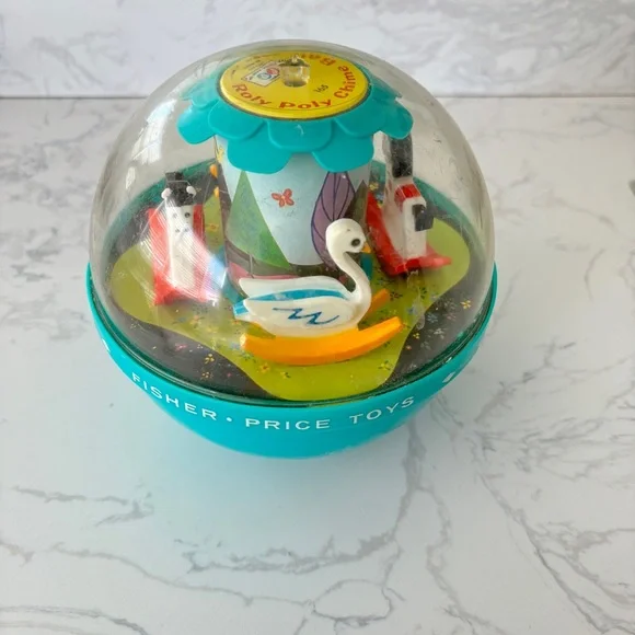 Vintage fisher-Price Roly Poly chime ball - Picture 1 of 7
